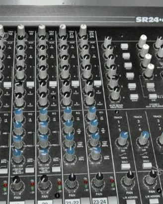 Mixer mackie sr vlzpro 24 canali