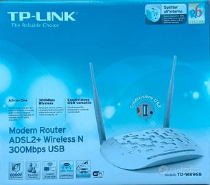 TP-LINK Modem Router ADSL2 + Wireless