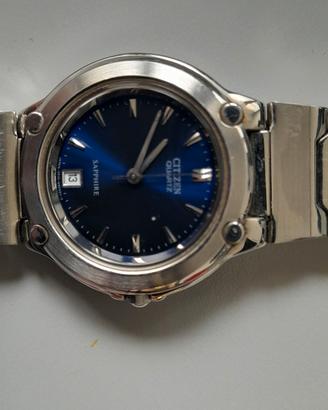Citizen Quartz Sapphire Blu Soleil - Come Nuovo
