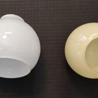 Globi-paralume vetro opalino anni ’50