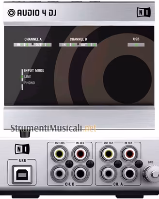 Scheda audio 4 dj