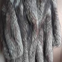 Pelliccia volpe argentata 