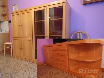 MOBILE TV E CREDENZA/VETRINETTA
