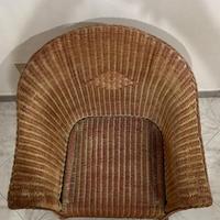 Poltrona in midollino