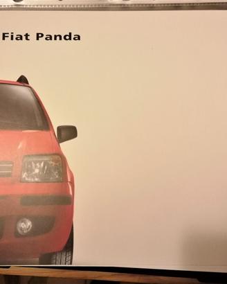 3 brochure Fiat Panda 2005 originali
