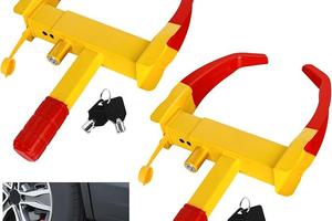 Antifurto ruote per camper roulotte auto carrello