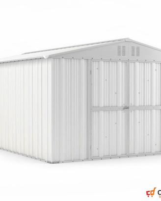 Box capanno acciaio lamiera 327x459 cm bianco