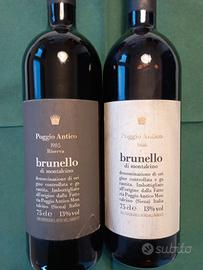 Brunello di Montalcino Poggio Antico 1985-1988