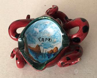Posacenere souvenir di Capri anni 70