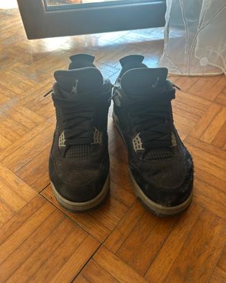 Jordan 4 black cancas