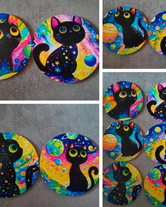 Sottobicchieri Gatti Simpatici