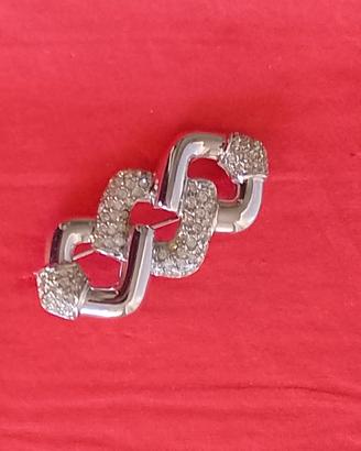 Spilla vintage bigiotteria 