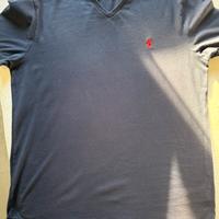T-shirt Polo con scollo s V