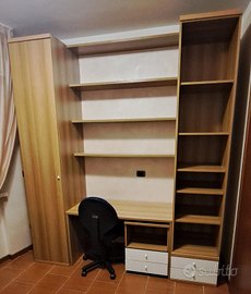 Armadio scrivania studio