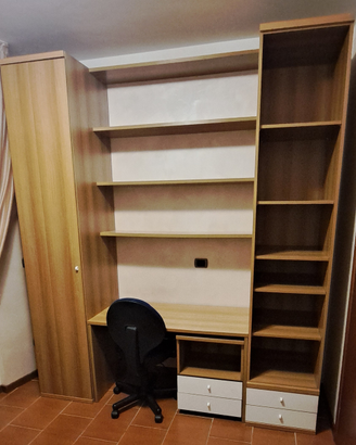 Armadio scrivania studio