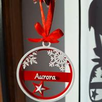 Decorazione Natalizia appendere Personalizzabile