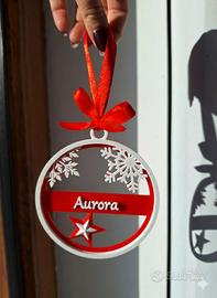 Decorazione Natalizia appendere Personalizzabile