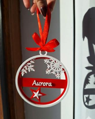 Decorazione Natalizia appendere Personalizzabile