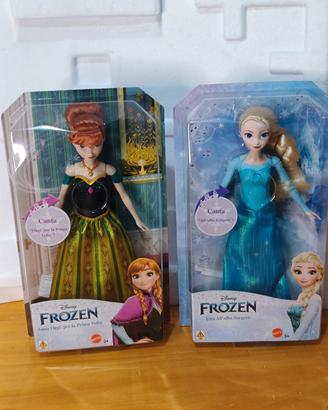 Disney Frozen Elsa e Anna Barbie parlanti