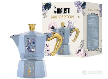 Moka Express Bridgerton 3 Tazze, Manico anti scot