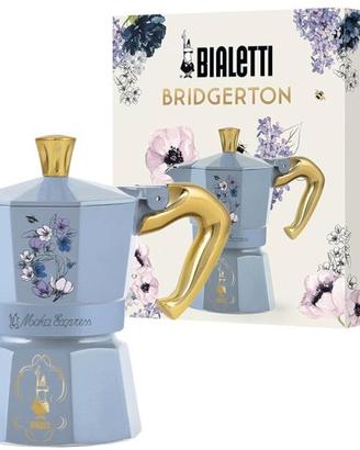Moka Express Bridgerton 3 Tazze, Manico anti scot
