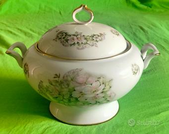 zuppiera con piatto di Limoges (France)