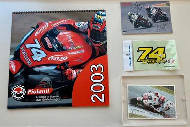 Lotto MotoGP Sic 58 / Kato 74 firmato 2010