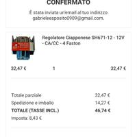 regolatore di tensione am6 (nuovo)