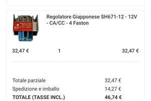 regolatore di tensione am6 (nuovo)