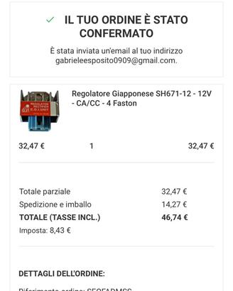 regolatore di tensione am6 (nuovo)