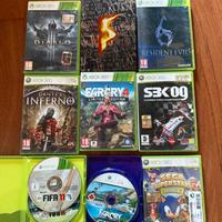 Lotto giochi xbox 360