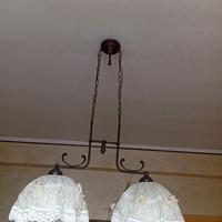 trittico luci , lampadario bilancere