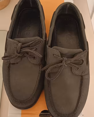 Scarpa da barca in pelle 43,5