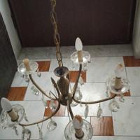 lampadario cinque punti luce