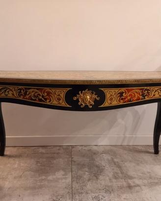 tavolo in stile Boulle vintage