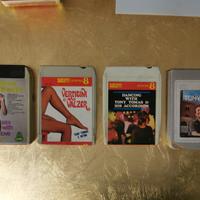 Lotto 4 cassette Stereo 8 vintage – anni ’70 