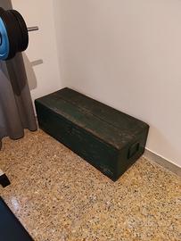 baule militare legno 900
