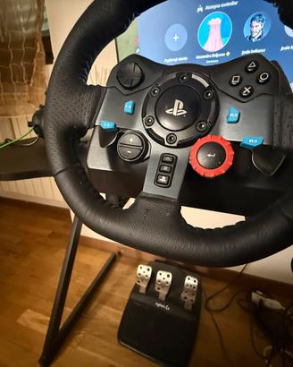 Logitech g29 con cambio manuale
