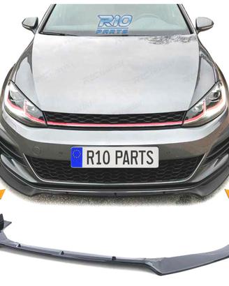 SPOILER LIP ANTERIORE VOLKSWAGEN VW GOLF 7 7.5 GTI