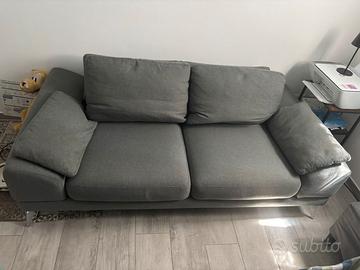 Divano Bertoli Arredamenti- 185 cm- Grigio