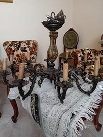 Lampadario Antico Candeliere