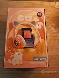 cuffie orecchi da gatto 