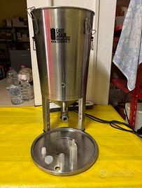 Fermentatore troncoconico 35 litri
