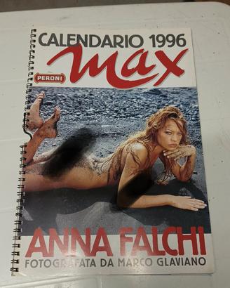 Calendario Anna Falchi Max 1996