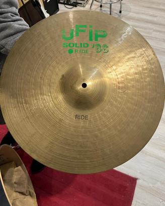 Piatto Batteria UFIP Solid Ride 86’ Vintage 80