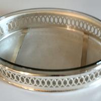 PORTA PIROFILA SILVER PLATED CON PIROFILA 