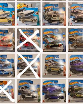 Hotweels nuove sigillate