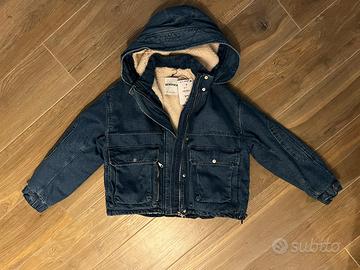 Giaccone di jeans taglia M Bershka