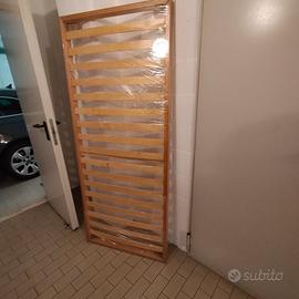 rete con doghe in legno 