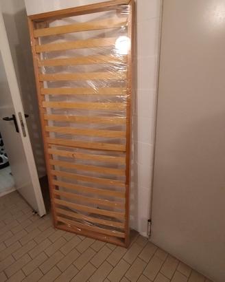 rete con doghe in legno 